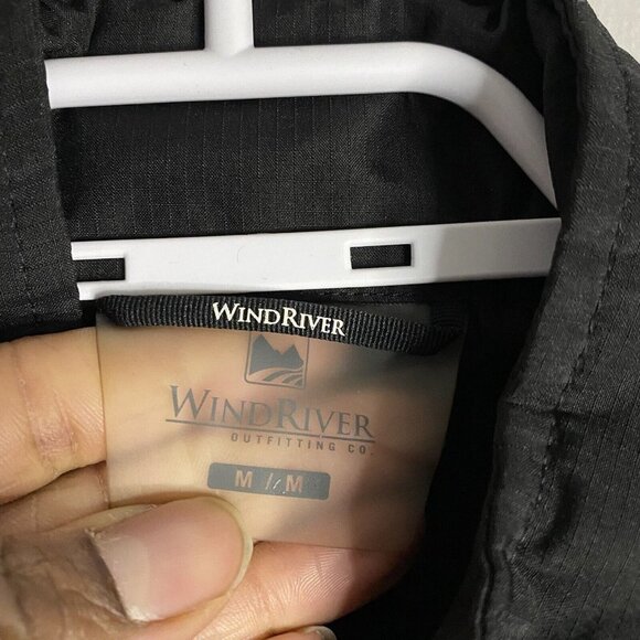 Windriver Black Full Zip Lightweight Hooded Jacket - Picture 6 of 10